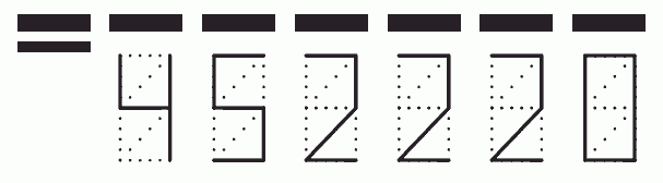 Пример заполнения индекса 452220