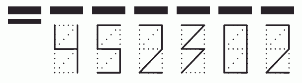 Пример заполнения индекса 452302