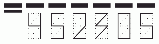 Пример заполнения индекса 452305