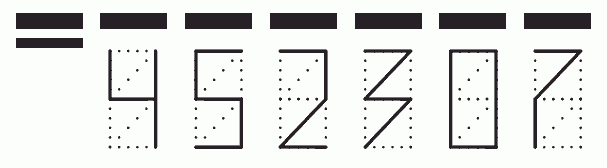 Пример заполнения индекса 452307