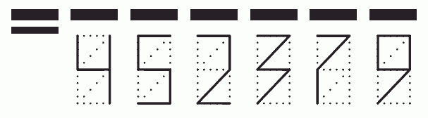 Пример заполнения индекса 452379