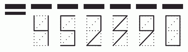 Пример заполнения индекса 452390