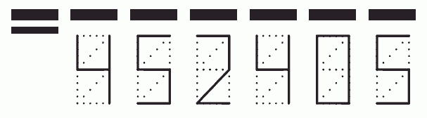 Пример заполнения индекса 452405