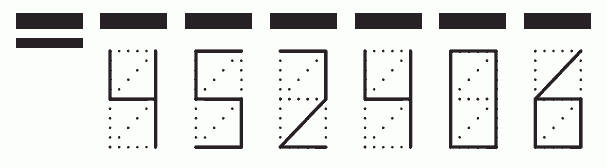 Пример заполнения индекса 452406