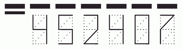 Пример заполнения индекса 452407