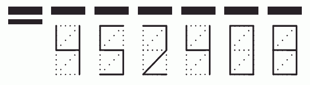 Пример заполнения индекса 452408