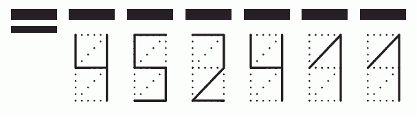 Пример заполнения индекса 452411