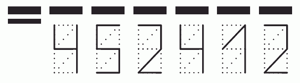 Пример заполнения индекса 452412