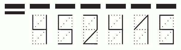 Пример заполнения индекса 452415