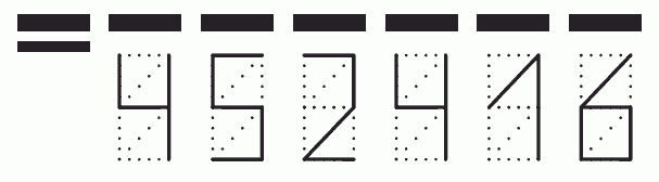 Пример заполнения индекса 452416