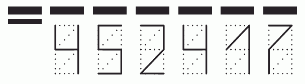 Пример заполнения индекса 452417