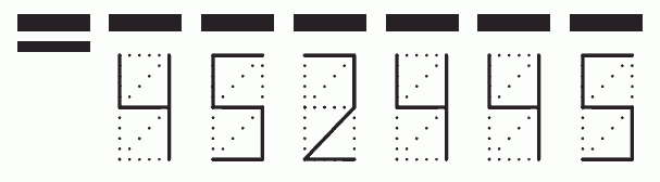 Пример заполнения индекса 452445