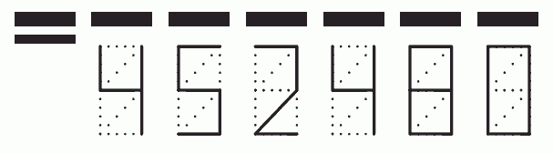 Пример заполнения индекса 452480