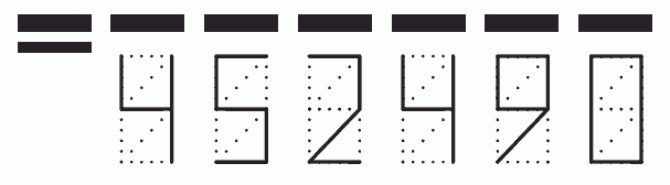 Пример заполнения индекса 452490