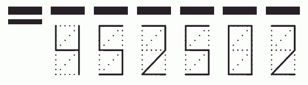 Пример заполнения индекса 452502