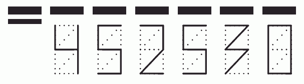 Пример заполнения индекса 452530