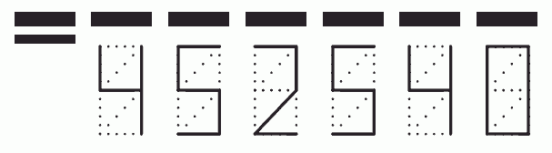 Пример заполнения индекса 452540