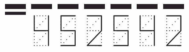 Пример заполнения индекса 452542