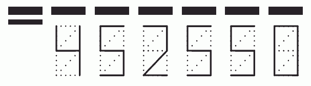 Пример заполнения индекса 452550