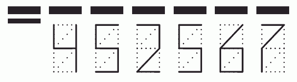 Пример заполнения индекса 452567