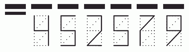 Пример заполнения индекса 452579