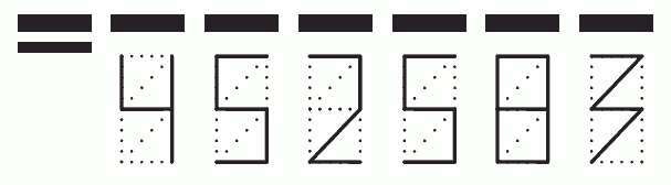 Пример заполнения индекса 452583