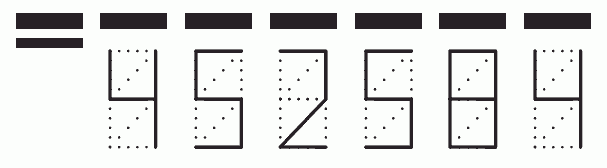 Пример заполнения индекса 452584