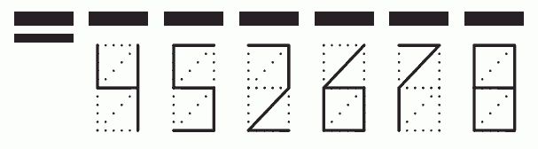 Пример заполнения индекса 452678