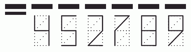 Пример заполнения индекса 452789