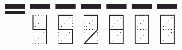 Пример заполнения индекса 452800