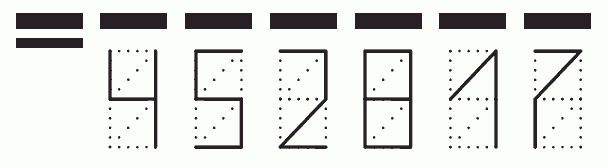 Пример заполнения индекса 452817