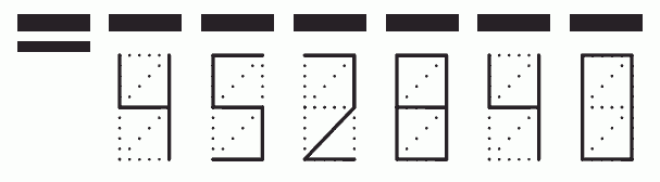 Пример заполнения индекса 452840