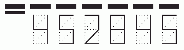 Пример заполнения индекса 452845