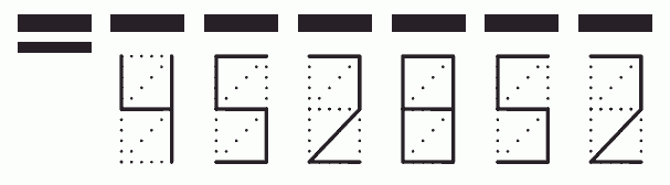 Пример заполнения индекса 452852