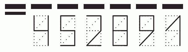 Пример заполнения индекса 452891