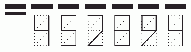 Пример заполнения индекса 452894