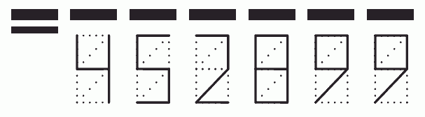 Пример заполнения индекса 452899