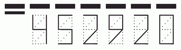 Пример заполнения индекса 452920