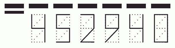 Пример заполнения индекса 452940