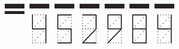 Пример заполнения индекса 452984