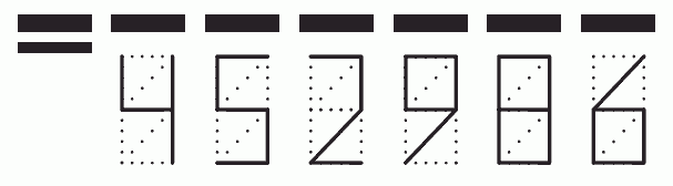 Пример заполнения индекса 452986