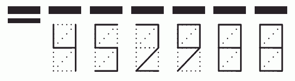 Пример заполнения индекса 452988