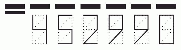 Пример заполнения индекса 452990