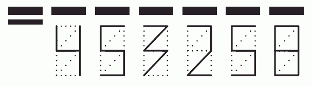 Пример заполнения индекса 453258