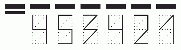 Пример заполнения индекса 453421