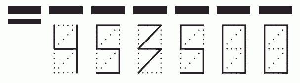 Пример заполнения индекса 453500