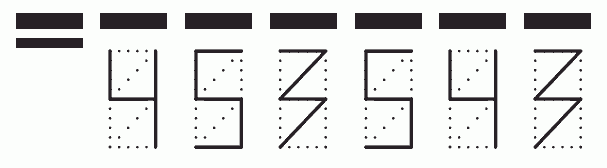 Пример заполнения индекса 453543