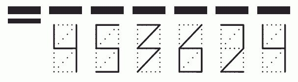 Пример заполнения индекса 453624