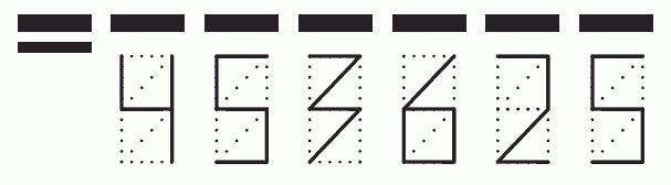 Пример заполнения индекса 453625