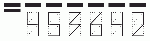 Пример заполнения индекса 453642